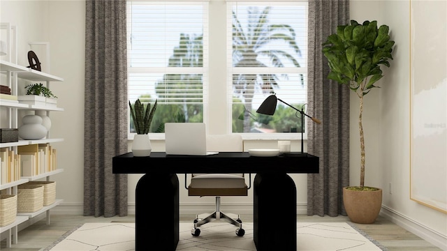 7541 E 116th St, Palmetto, FL 34221 - office featuring baseboards