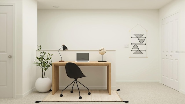 214 SE 27th St, Ruskin, FL 33570 - office space featuring baseboards and carpet floors
