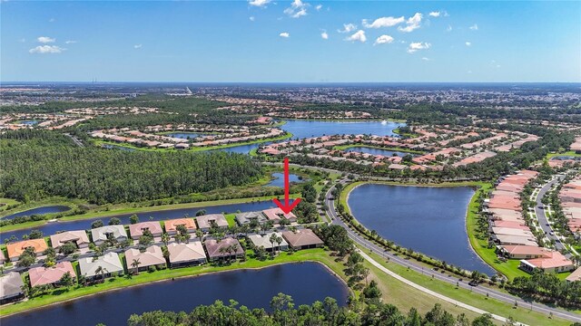 15860 Aurora Lake Cir, Wimauma, FL 33598 - view of property location with nearby suburban area and a nearby body of water