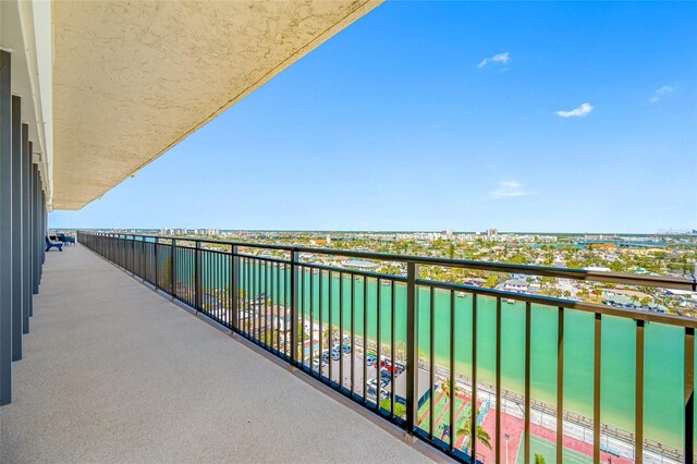 7600 Bayshore Dr Unit 1201A, Treasure Island, FL 33706 - view of balcony