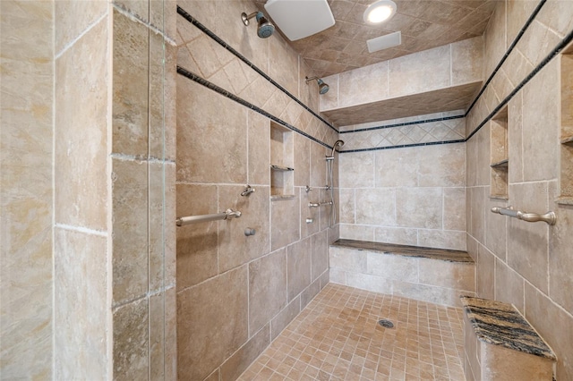7600 Bayshore Dr Unit 1201A, Treasure Island, FL 33706 - full bath featuring a tile shower