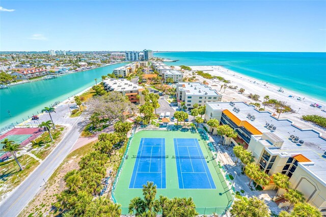 7600 Bayshore Dr Unit 1201A, Treasure Island, FL 33706 - aerial view of a nearby body of water