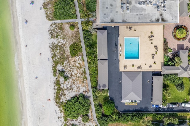 7600 Bayshore Dr Unit 1201A, Treasure Island, FL 33706 - drone / aerial view of a pool area