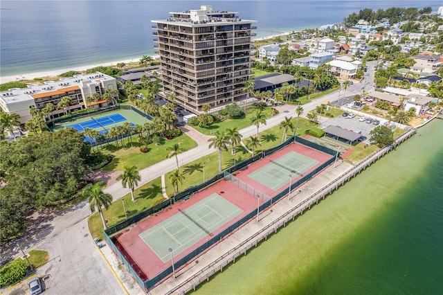 7600 Bayshore Dr Unit 1201A, Treasure Island, FL 33706 - drone / aerial view of a large body of water