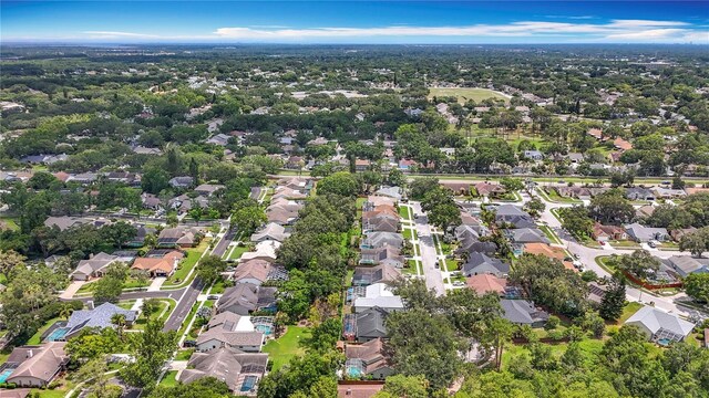 2973 Spring Oak Ct, Palm Harbor, FL 34684 - aerial overview of property's location with nearby suburban area