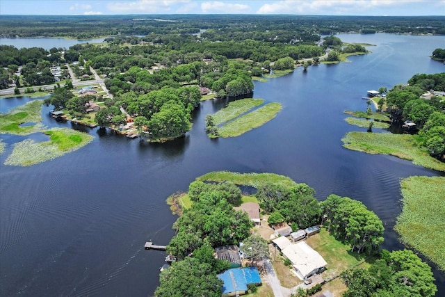 1226 S Telephone Point Rd, Inverness, FL 34450 - bird's eye view of a nearby body of water