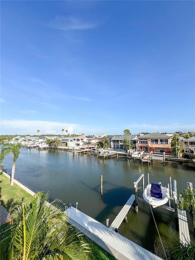 659 Garland Cir, Indian Rocks Beach, FL 33785 - dock with a water view