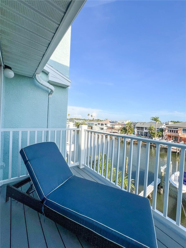 659 Garland Cir, Indian Rocks Beach, FL 33785 - balcony with a water view