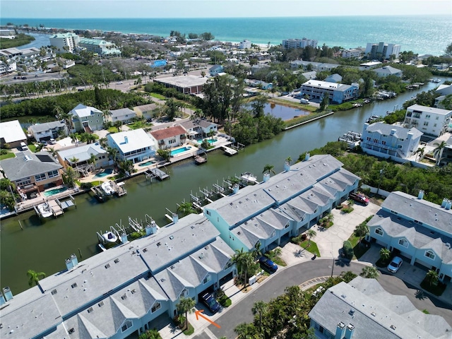 659 Garland Cir, Indian Rocks Beach, FL 33785 - drone / aerial view of a large body of water