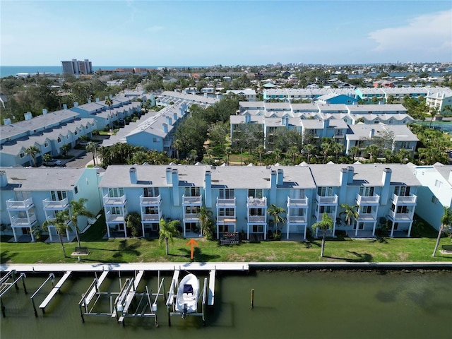 659 Garland Cir, Indian Rocks Beach, FL 33785 - drone / aerial view of a nearby body of water