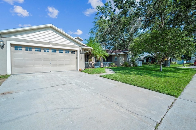 2507 Dewberry St, Valrico, FL 33596 - single story home with concrete driveway, a front lawn, and an attached garage