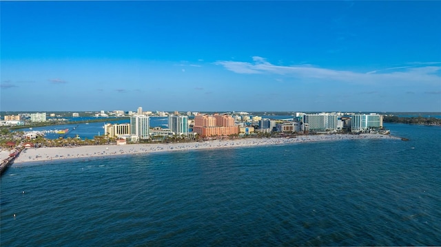 301 S Gulfview Blvd Unit 301, Clearwater Beach, FL 33767 - water view featuring nearby urban area