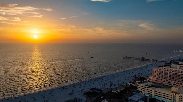 301 S Gulfview Blvd Unit 301, Clearwater Beach, FL 33767 - water view with local beach