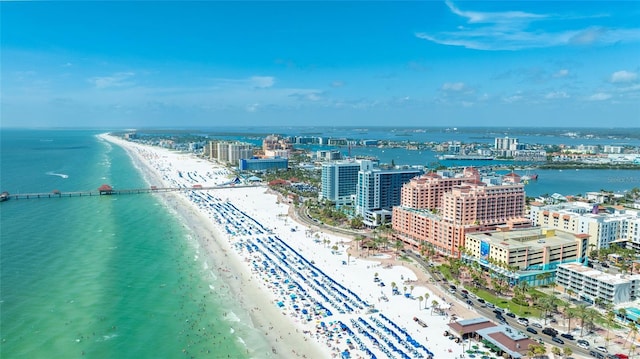 301 S Gulfview Blvd Unit 301, Clearwater Beach, FL 33767 - view of urban area featuring expansive coastline
