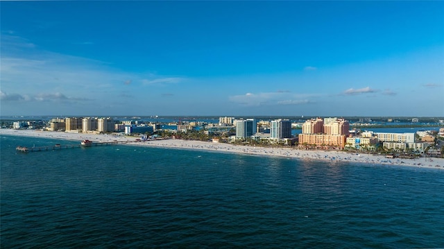 301 S Gulfview Blvd Unit 301, Clearwater Beach, FL 33767 - water view with nearby urban area