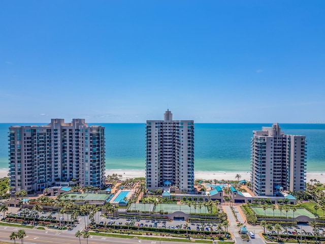 1520 Gulf Blvd Unit 1505, Clearwater Beach, FL 33767 - drone / aerial view of expansive beach