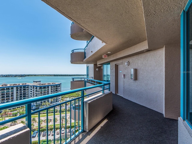 1520 Gulf Blvd Unit 1505, Clearwater Beach, FL 33767 - balcony with a water view