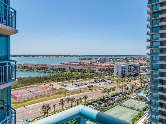 1520 Gulf Blvd Unit 1505, Clearwater Beach, FL 33767 - water view featuring nearby urban area