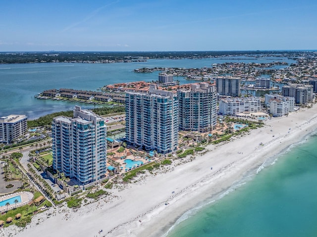 1520 Gulf Blvd Unit 1505, Clearwater Beach, FL 33767 - view of urban area with extended coastline and a pool area
