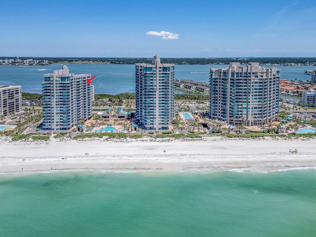 1520 Gulf Blvd Unit 1505, Clearwater Beach, FL 33767 - aerial view of expansive beach