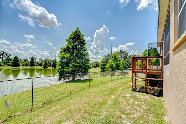 6519 Twin Bridges Dr, Zephyrhills, FL 33541 - view of yard featuring a water view