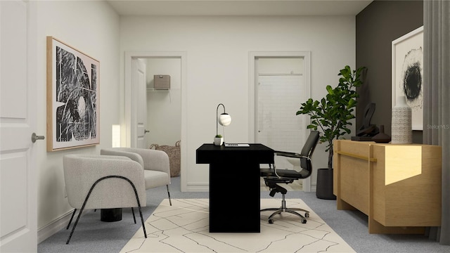 18154 Serene Lake Loop, Lutz, FL 33548 - office with light colored carpet