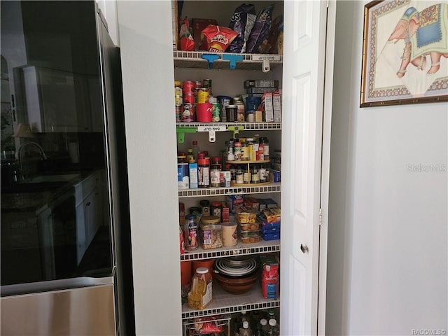 4755 N El Camino Dr, Beverly Hills, FL 34465 - storage area featuring a sink