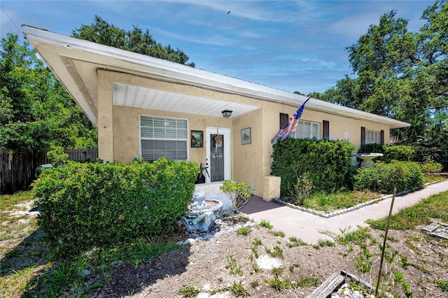 1683 Pine St, Largo, FL 33774 - view of front facade with stucco siding