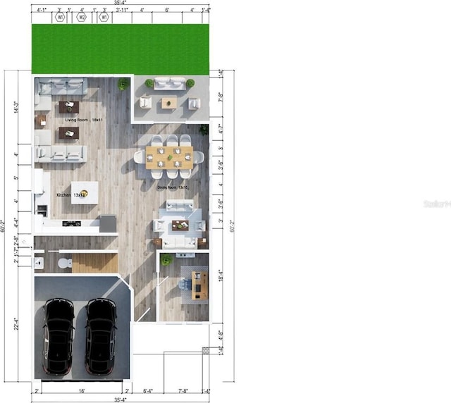 3616 W Anderson Ave, Tampa, FL 33611 - property floor plan