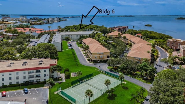 2700 Bayshore Blvd Unit 5210, Dunedin, FL 34698 - aerial view of a large body of water and apartment complex / building