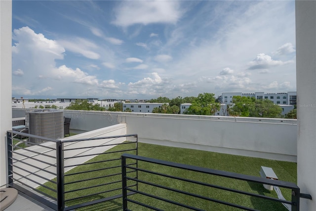 1330 W Gray St Unit 1, Tampa, FL 33606 - balcony featuring central air condition unit