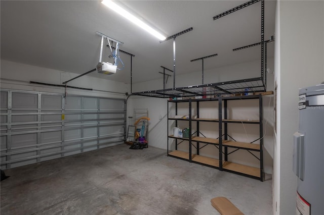 1330 W Gray St Unit 1, Tampa, FL 33606 - garage with water heater and a garage door opener