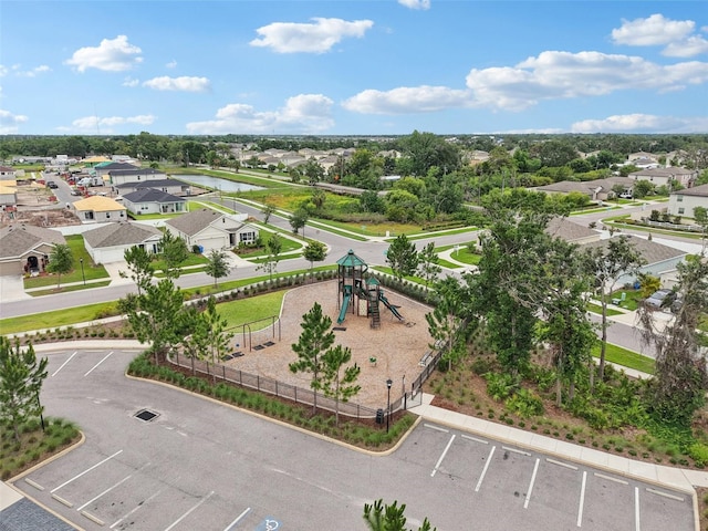 10233 Opaline Sky Pl, Riverview, FL 33578 - aerial perspective of suburban area featuring a nearby body of water