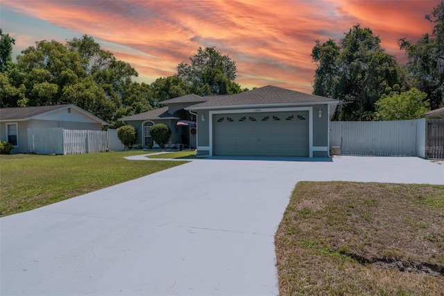 2826 Martha Ln, Land O Lakes, FL 34639 - single story home with driveway and a garage
