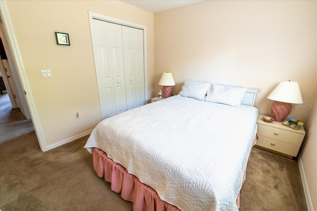 2826 Martha Ln, Land O Lakes, FL 34639 - carpeted bedroom featuring a closet and baseboards