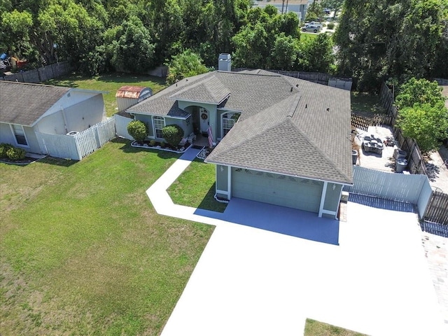 2826 Martha Ln, Land O Lakes, FL 34639 - aerial view of property and surrounding area