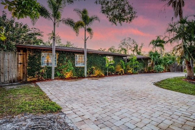4301 S Lockwood Ridge Rd, Sarasota, FL 34231 - single story home with decorative driveway