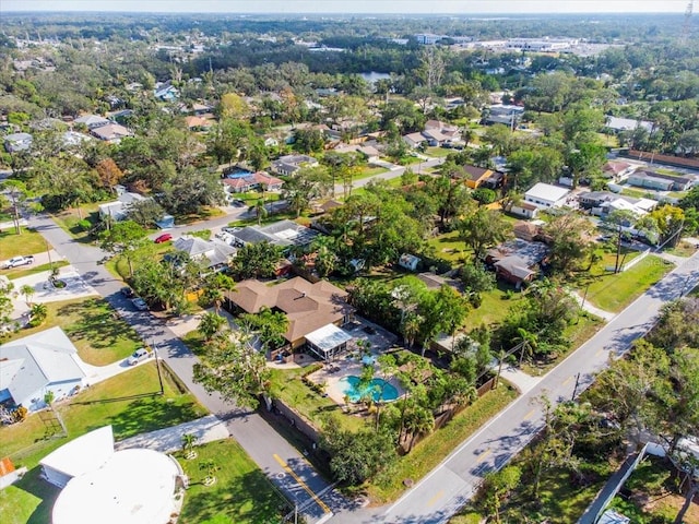4301 S Lockwood Ridge Rd, Sarasota, FL 34231 - aerial overview of property's location with nearby suburban area and a pool