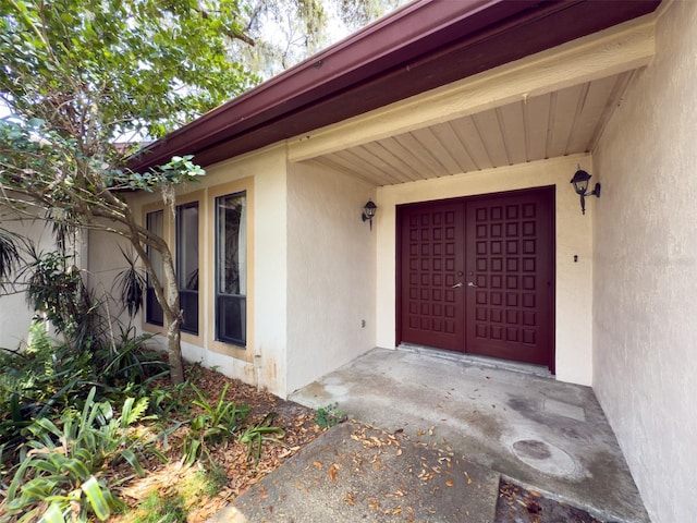 1228 Rainbrook Cir, Valrico, FL 33596 - view of exterior entry with stucco siding