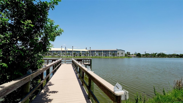 3534 Lake Bayshore Dr Unit 118, Bradenton, FL 34205 - dock with a water view