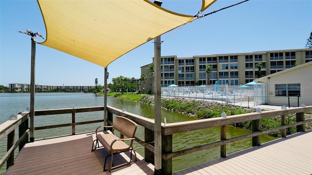 3534 Lake Bayshore Dr Unit 118, Bradenton, FL 34205 - dock with a water view