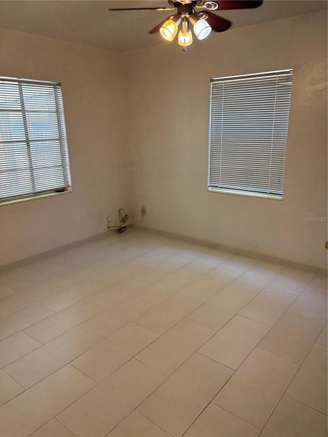 5008 N Suwanee Ave, Tampa, FL 33603 - spare room featuring a ceiling fan