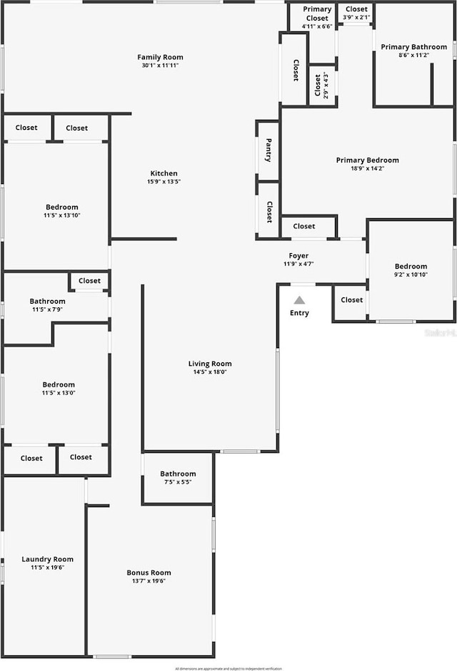 829 Riverside Dr, Tarpon Springs, FL 34689 - home floor plan