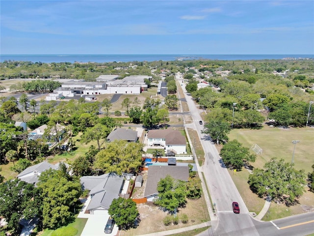 829 Riverside Dr, Tarpon Springs, FL 34689 - aerial view of residential area with a large body of water