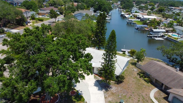 10744 Drummond Rd, Tampa, FL 33615 - aerial view of residential area featuring a nearby body of water