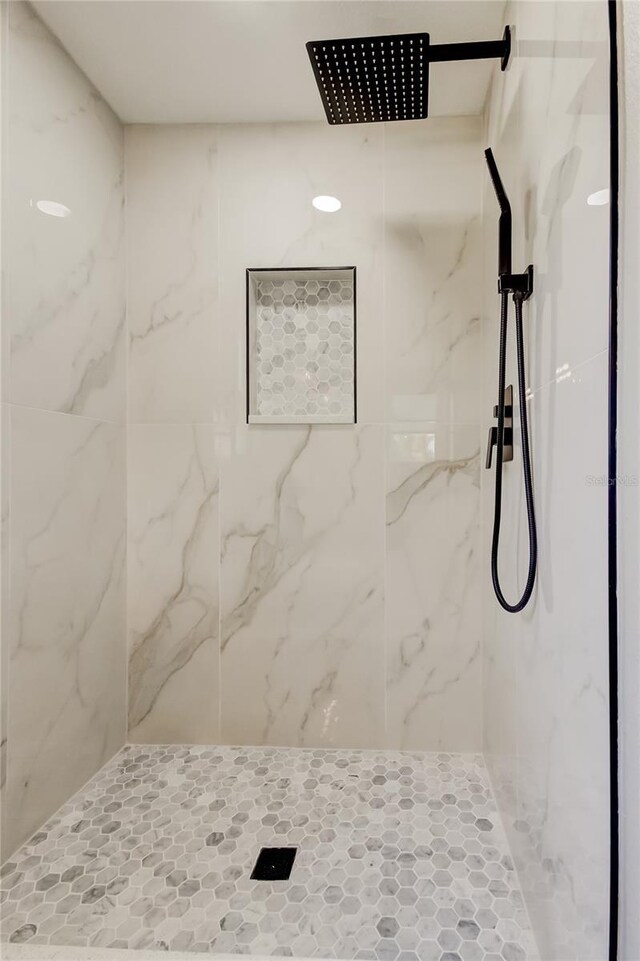 10744 Drummond Rd, Tampa, FL 33615 - full bathroom featuring a marble finish shower