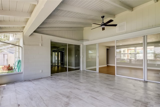 10744 Drummond Rd, Tampa, FL 33615 - unfurnished sunroom featuring healthy amount of natural light