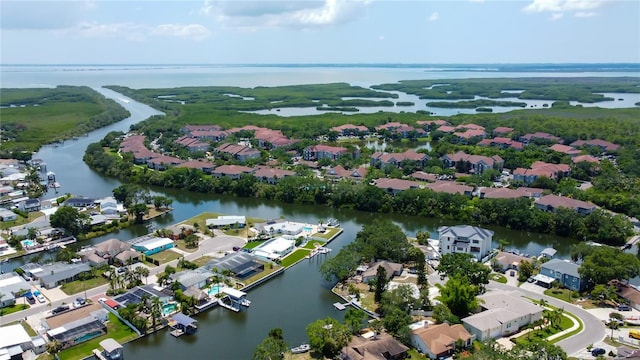 10744 Drummond Rd, Tampa, FL 33615 - view of property location with a large body of water and nearby suburban area