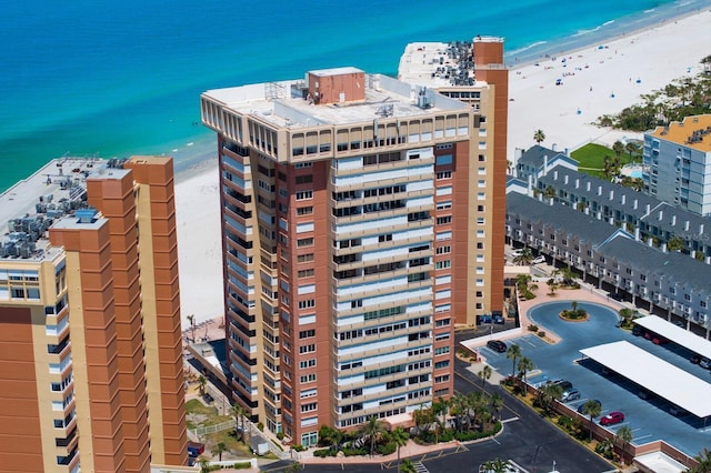17920 Gulf Blvd Unit 1806, Redington Shores, FL 33708 - view of building exterior featuring view of water and beach