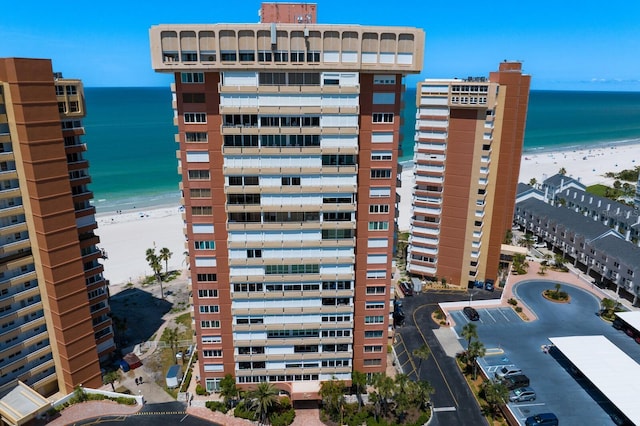 17920 Gulf Blvd Unit 1806, Redington Shores, FL 33708 - view of apartment building / complex with view of water and beach